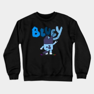 Bluey is drawing Crewneck Sweatshirt